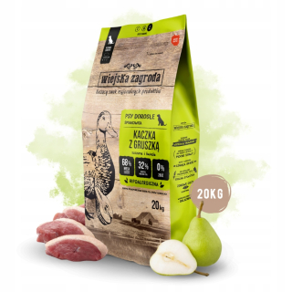 COUNTRY FARM Kačica s hruškou chrumky 20 kg L